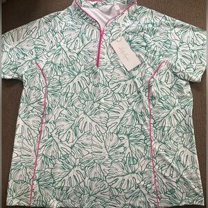 NWT Women’s Lady Hagen Short Sleeve 1/4 Zip Golf Shirt Size XXL